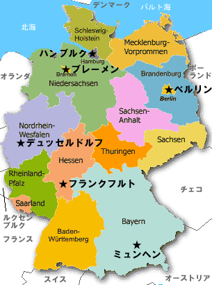 ドイツ全図