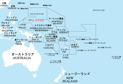 グアム地図
