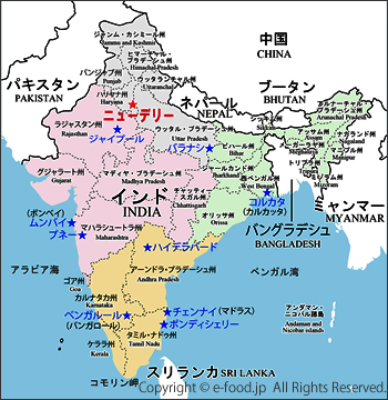 インド全図