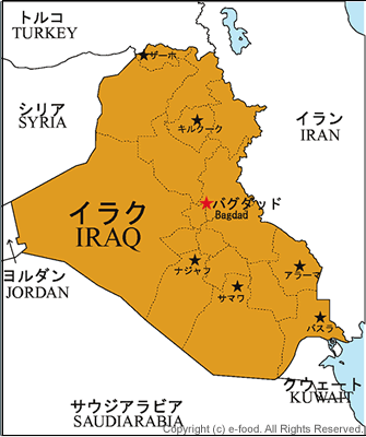 イラク地図