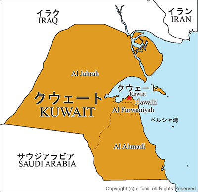 クウェート地図