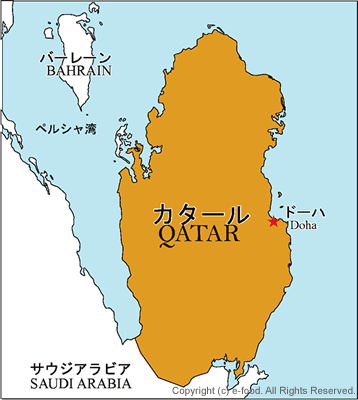 カタール地図