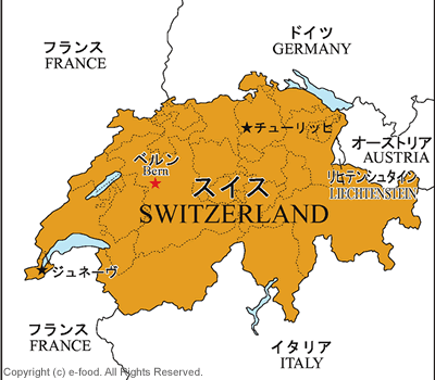 スイス地図