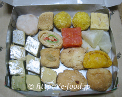 インドのお菓子