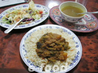 イエメン風野菜のスパイス煮込み＆スープ