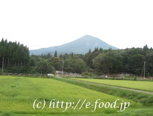 会津磐梯山。