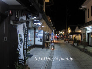 情緒ある大通寺の門前町。